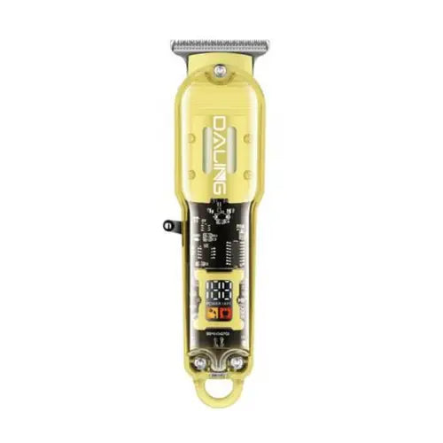 Daling™ DL-1585A Professional Hair Trimmer – Transparent Body with LED Display