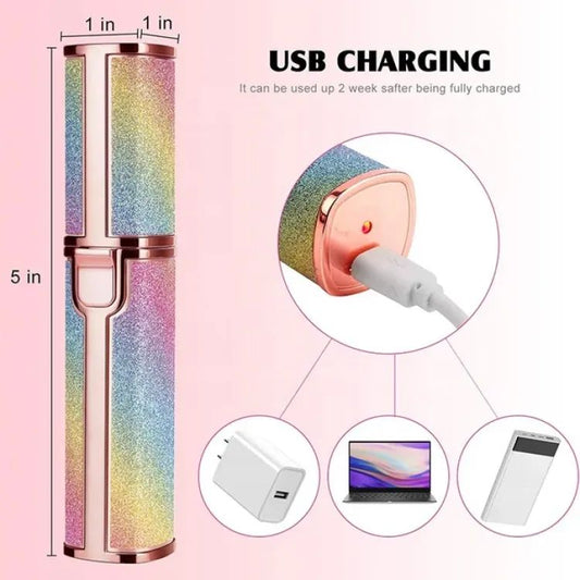 2 in 1 Electric Eyebrow Trimmer and Shaver