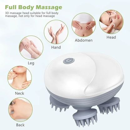 Scalp Massager – For Hair Growth & Stress Relief