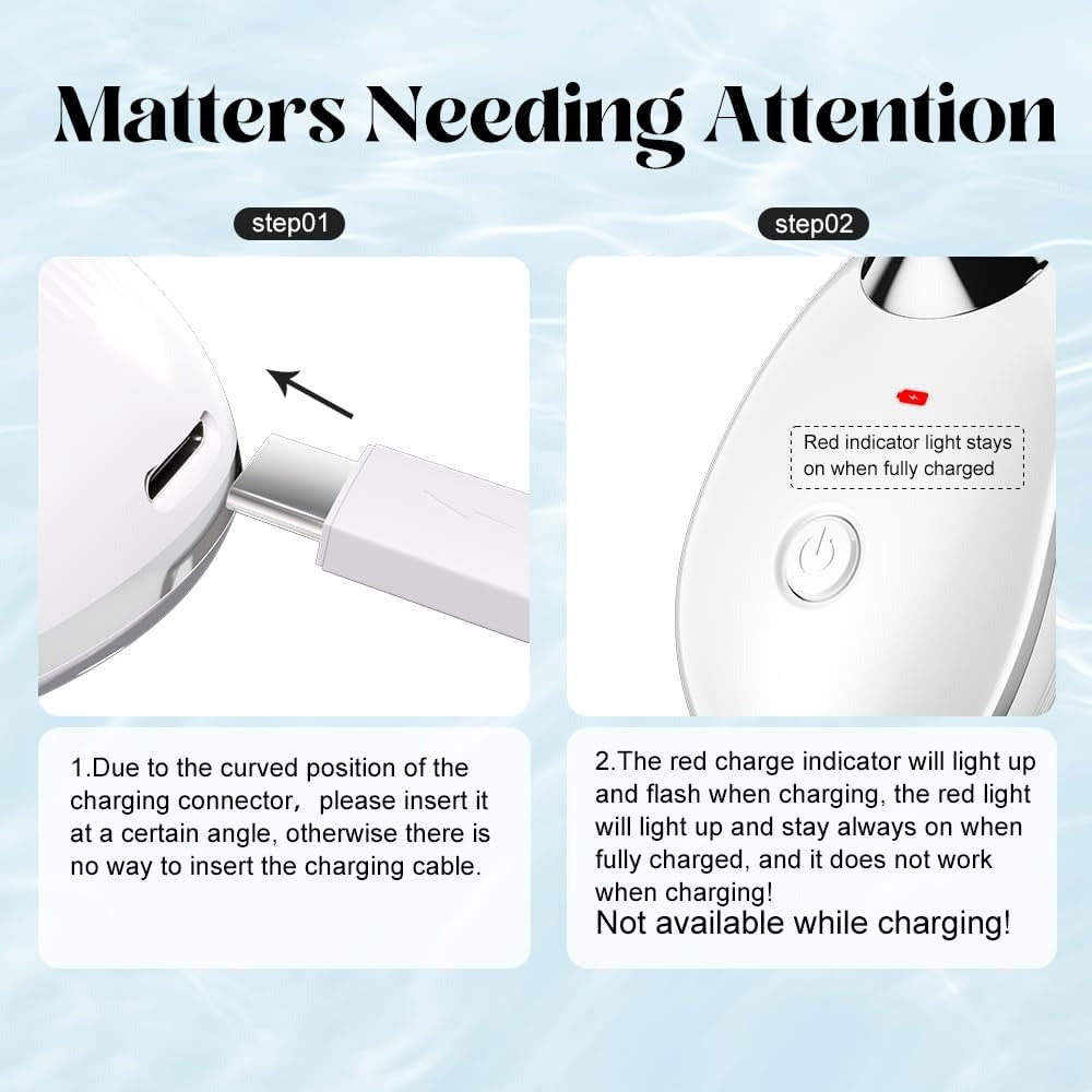 3-in-1 Face Lifting Massager – EMS Microcurrent + Red Light Therapy + Vibrating Neck & Eye Massager