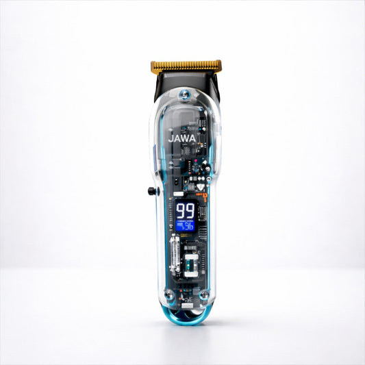 Jawa JW-814 Clear Trimmer — Transparent design with 1 year warranty