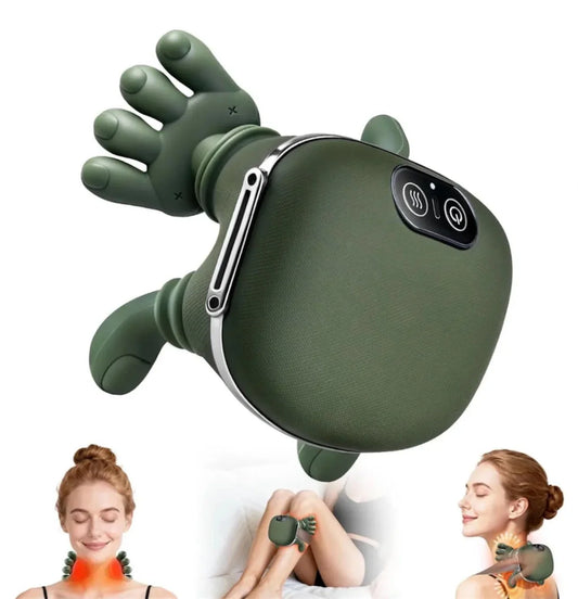 Rechargeable Neck, Back & Shoulders Massager With Heat Therapy