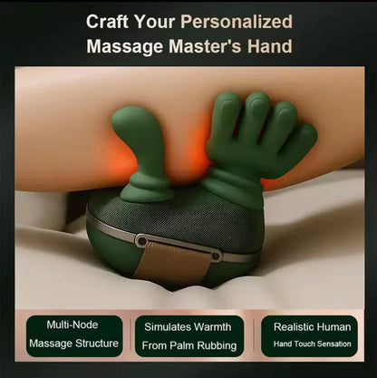 Rechargeable Neck, Back & Shoulders Massager With Heat Therapy