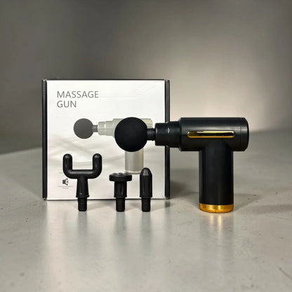 Professional Massage Gun | 6 Speed Levels | 4 Interchangeable Heads | Deep Tissue Relief